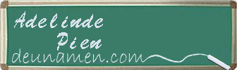 Adelinde Pien Visitenkarte